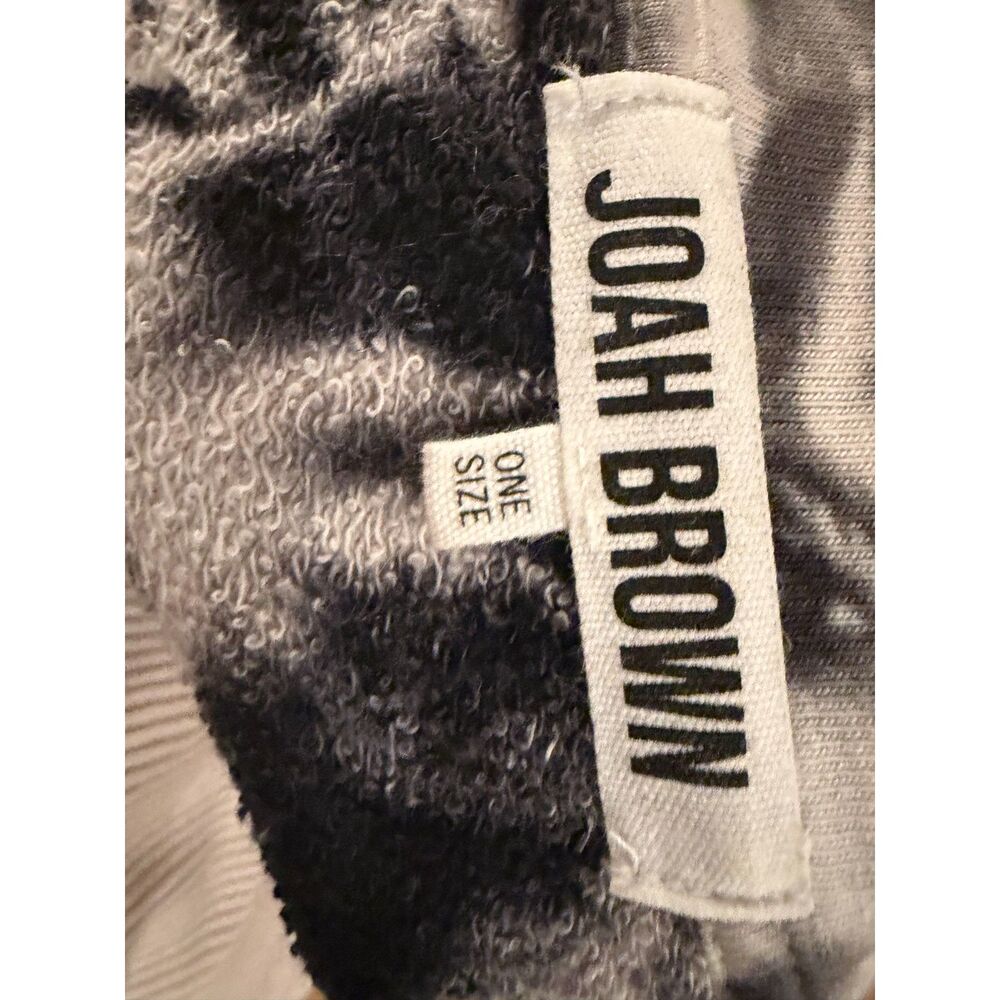 Joah Brown Tie-Dye Cropped Pullover - One Size - Picture 2 of 3